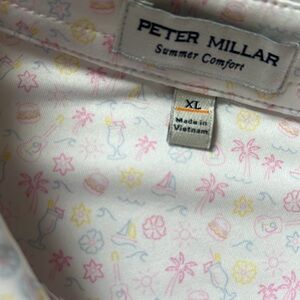 Peter Millar Men's XL golf polo, like new